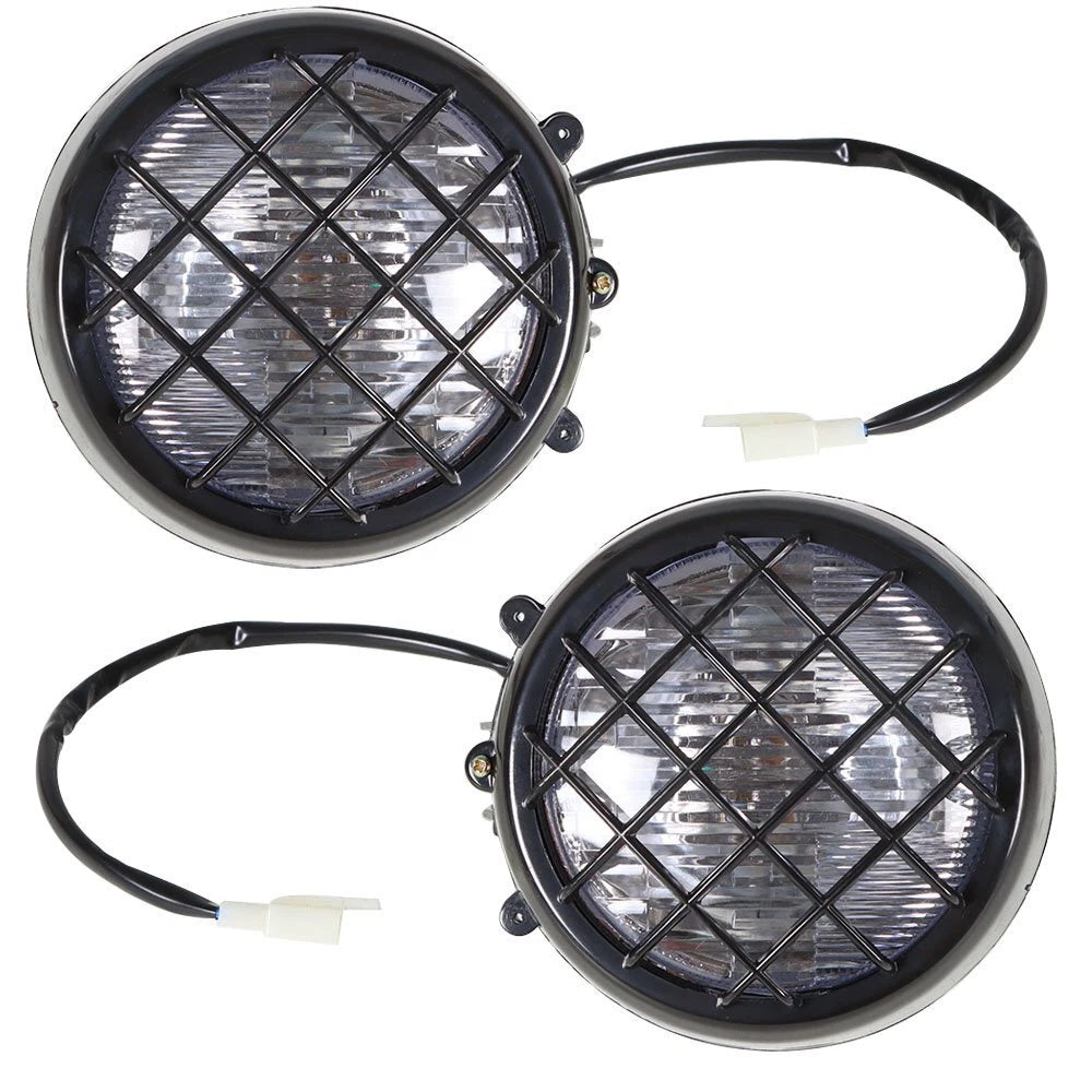 2X Headlight Lens Bulbs for Yamaha Banshee Warrior 350 (1987–2006)