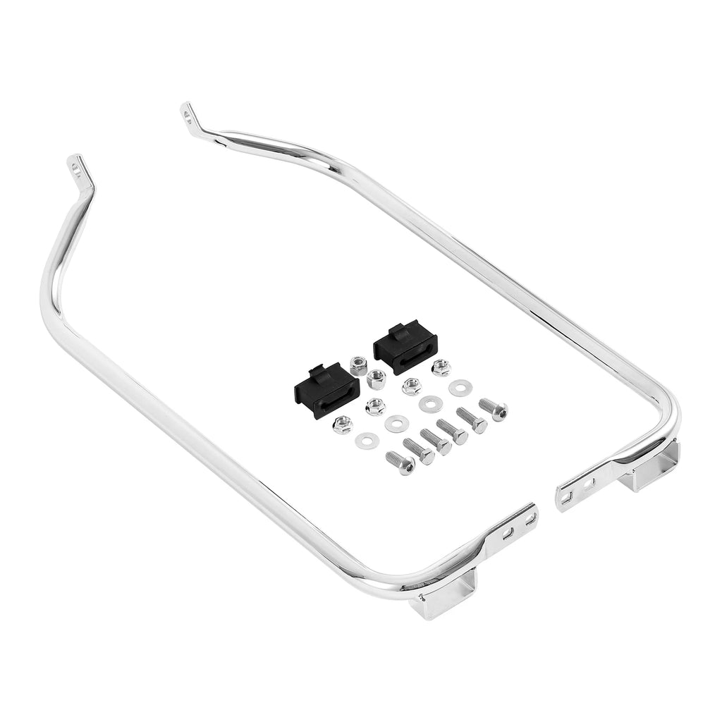 Chrome Saddlebags Support Bracket for Harley Touring Electra Glide (1997–2008)