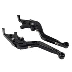 Extendable Brake Clutch Levers for Honda CBR1000RR (2004–2007) CB1000R (2008–2016) Black