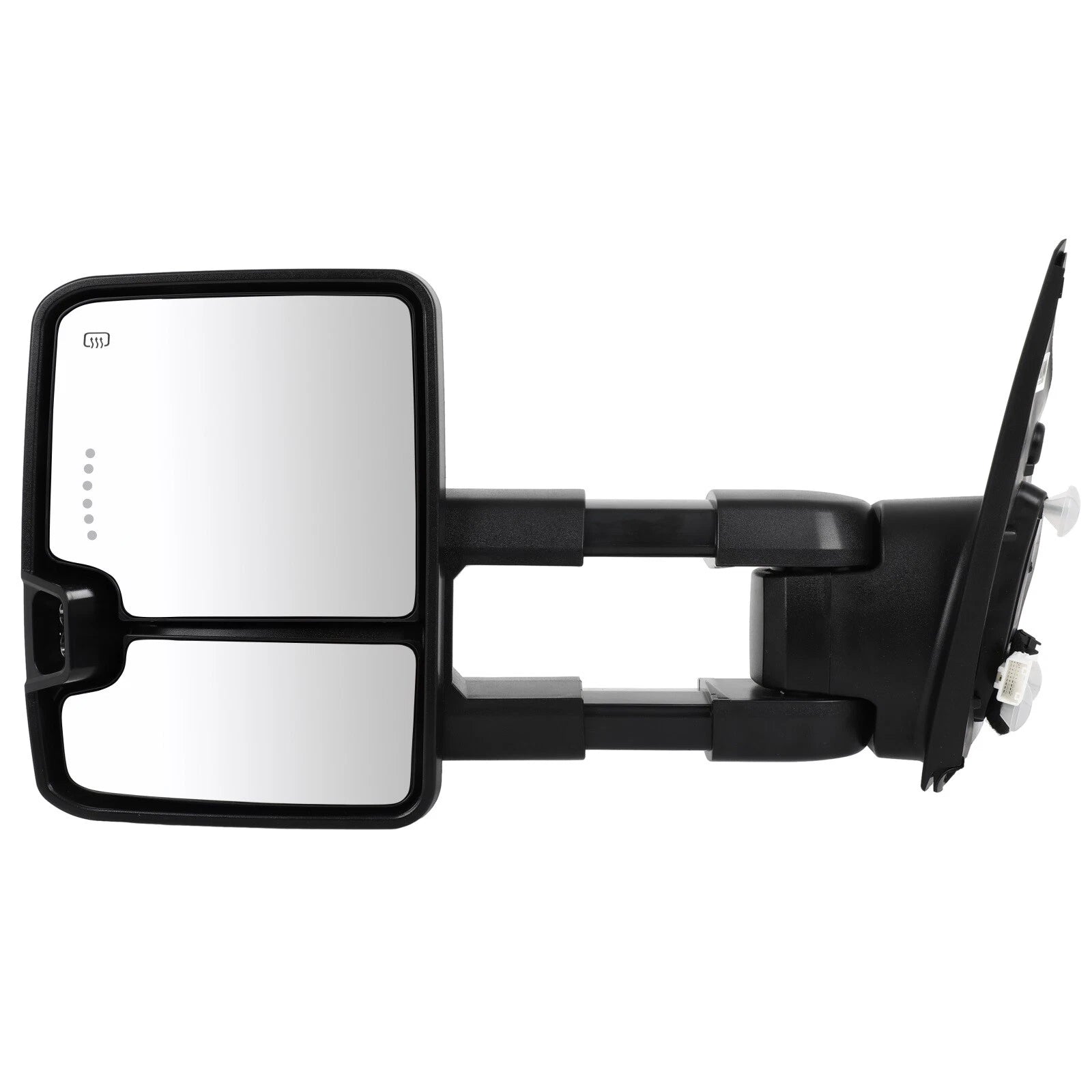 Towing Mirrors for Toyota Tundra (2007–2017) Power Heated Running Signals Black