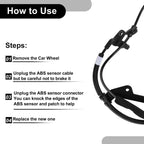 ABS Wheel Speed Sensor for Hyundai Santa Fe Rear Left (2001-2006)
