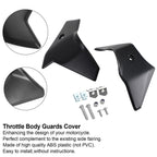 Throttle Body Guards Cover Protector for BMW R1250GS R1200GS (2017–2021) Black T9