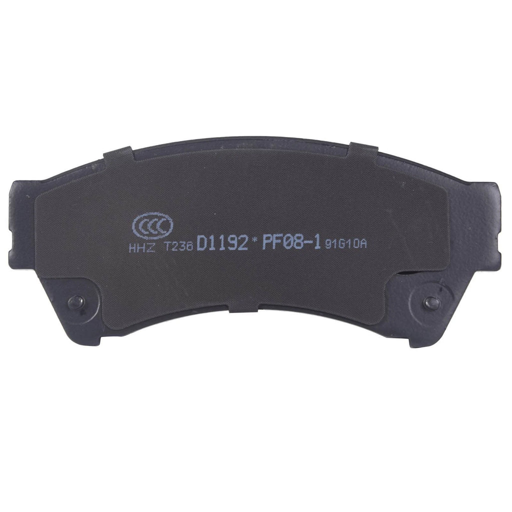 Set of 4 Ceramic Brake Pads for Ford Fusion Lincoln MKZ Mazda 6 (2013–2020)