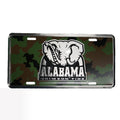 Camo License Plate for Alabama Crimson Tide (6 x 12)