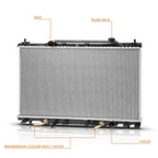 Aluminum Core Cooling Radiator DPI-2573 for Honda Stream (2001–2007)