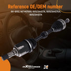 CV Axle Shaft Driver Side for Ford Fusion Mazda 6 Mercury Milan (2003–2009)
