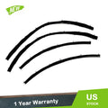 Set of 2 Lower Door Weather Strip Seals for Ford F250 F350 Crew Cab (1999–2017)