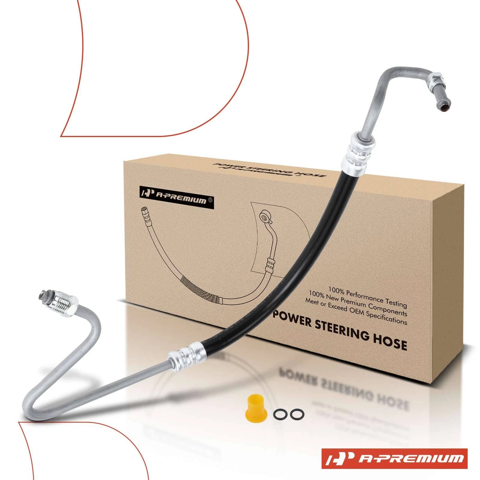 Power Steering Pressure Line Hose for Chevy C1500 GMC K1500 (1990–1999)