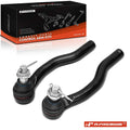 2X Front Outer Tie Rod Ends for Nissan Pathfinder (2004)