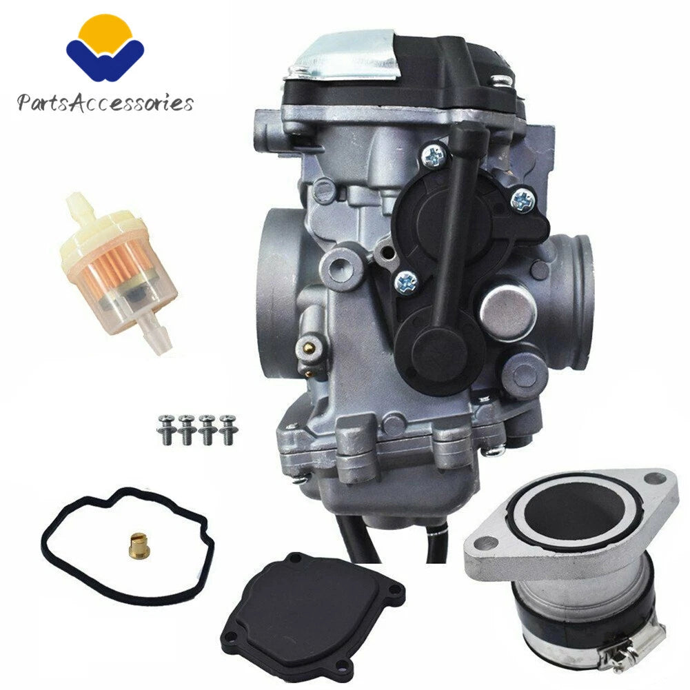 Carburetor & Intake Manifold Boot for Yamaha Wolverine 350 YFM350FX (1996–2005)