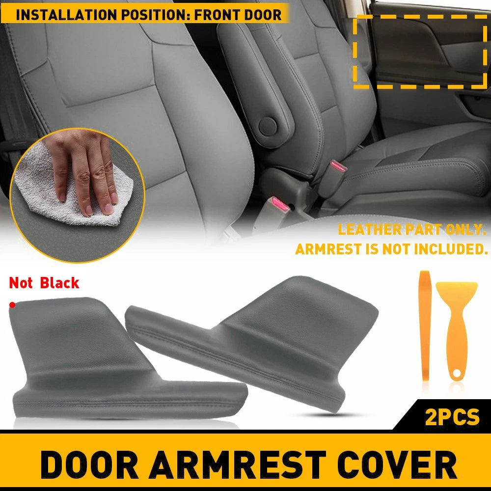 Leather Door Panel Armrest Upholstery Cover for Honda Odyssey (2011–2017)