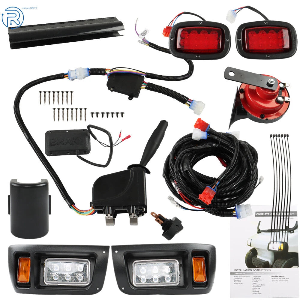 LED Headlight & Taillight Kit for Club Car DS (1993–Present)