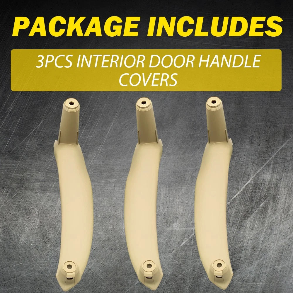 Beige Door Handle Pull Cover Trim for BMW X5 E70 LCI (2009–2013) 3-30X