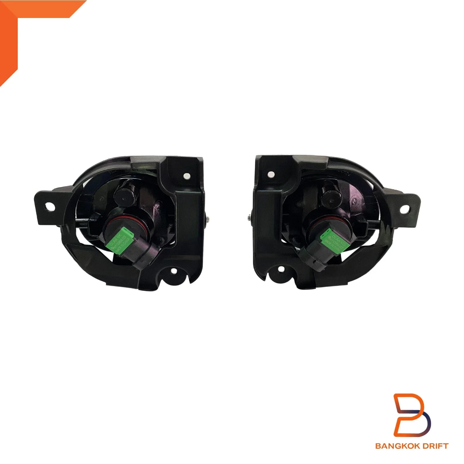 Fog Lamp Spot Light for Mazda BT-50 Ute (2009-2011) Black Cover Trim
