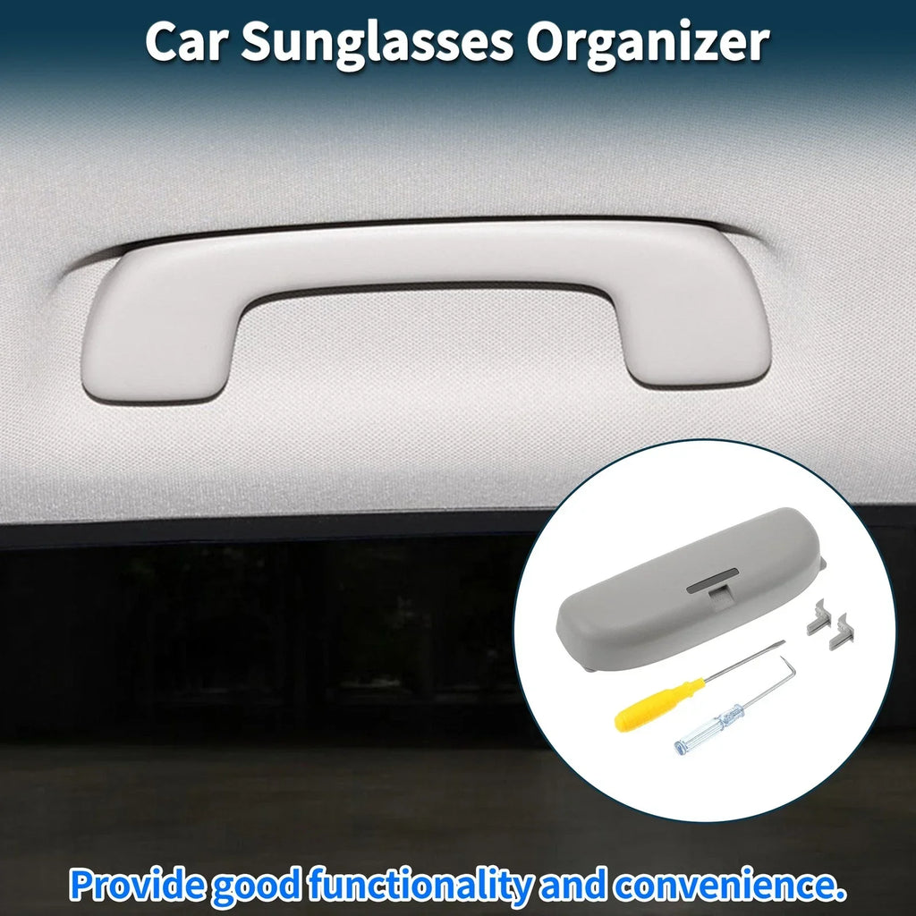 Sunglasses Case for BMW 1 Series F20 Eyeglasses Holder Storage Box Grey