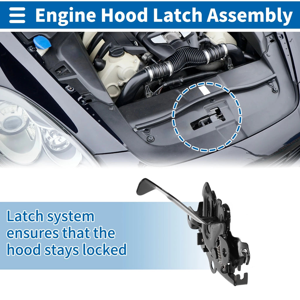 Hood Latch Assembly for Toyota EZ (2011–2016) No. 535100F070