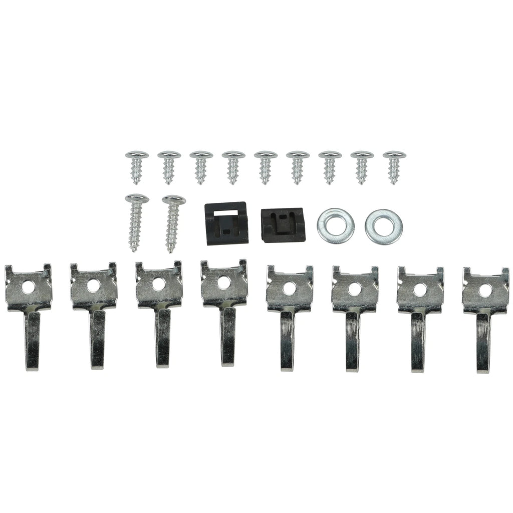 Double DIN Dash Bezel Kit for GMC Full Size Trucks/SUVs (1995-2002) Black
