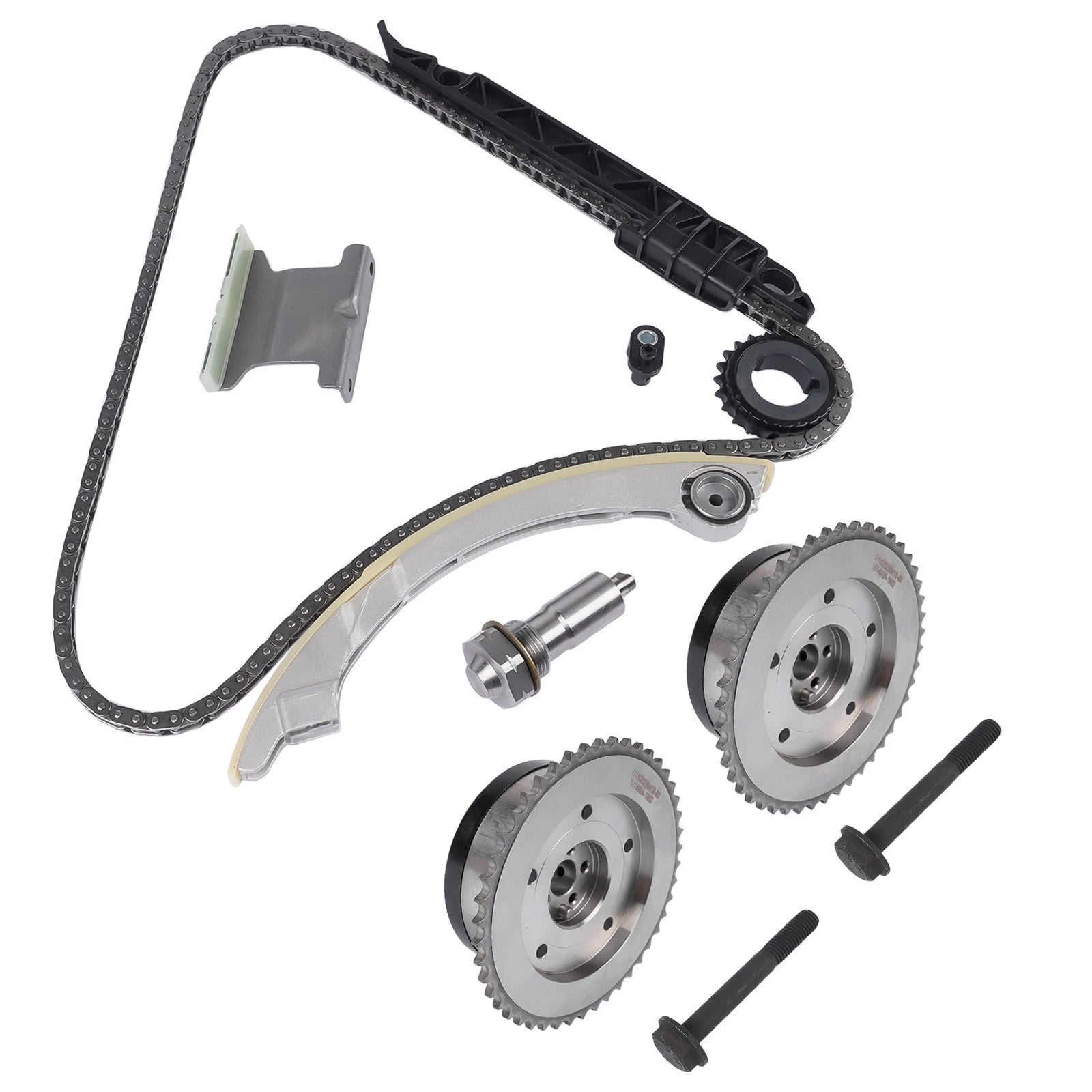 Engine Timing Chain Kit for Chevy Equinox HHR Impala Malibu (2009-2017)
