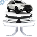 Upper Grille and Front Bumper Trim for Mitsubishi Outlander (2016–2018)