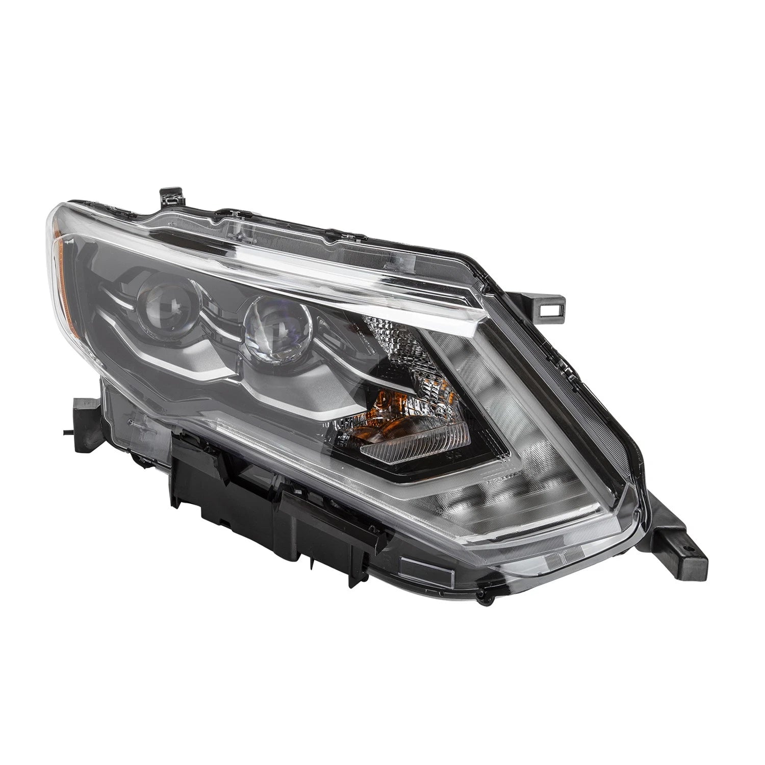 Replacement Passenger Side LED Headlight Assembly for Nissan Rogue (2017–2018)