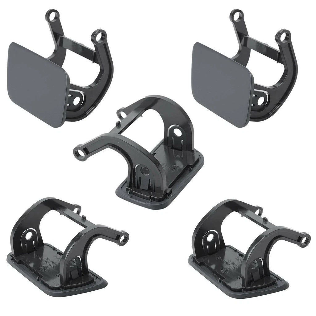 Set of 5 Headlight Washer Nozzle Cover Flap for BMW E60 E61 (2005–2010)