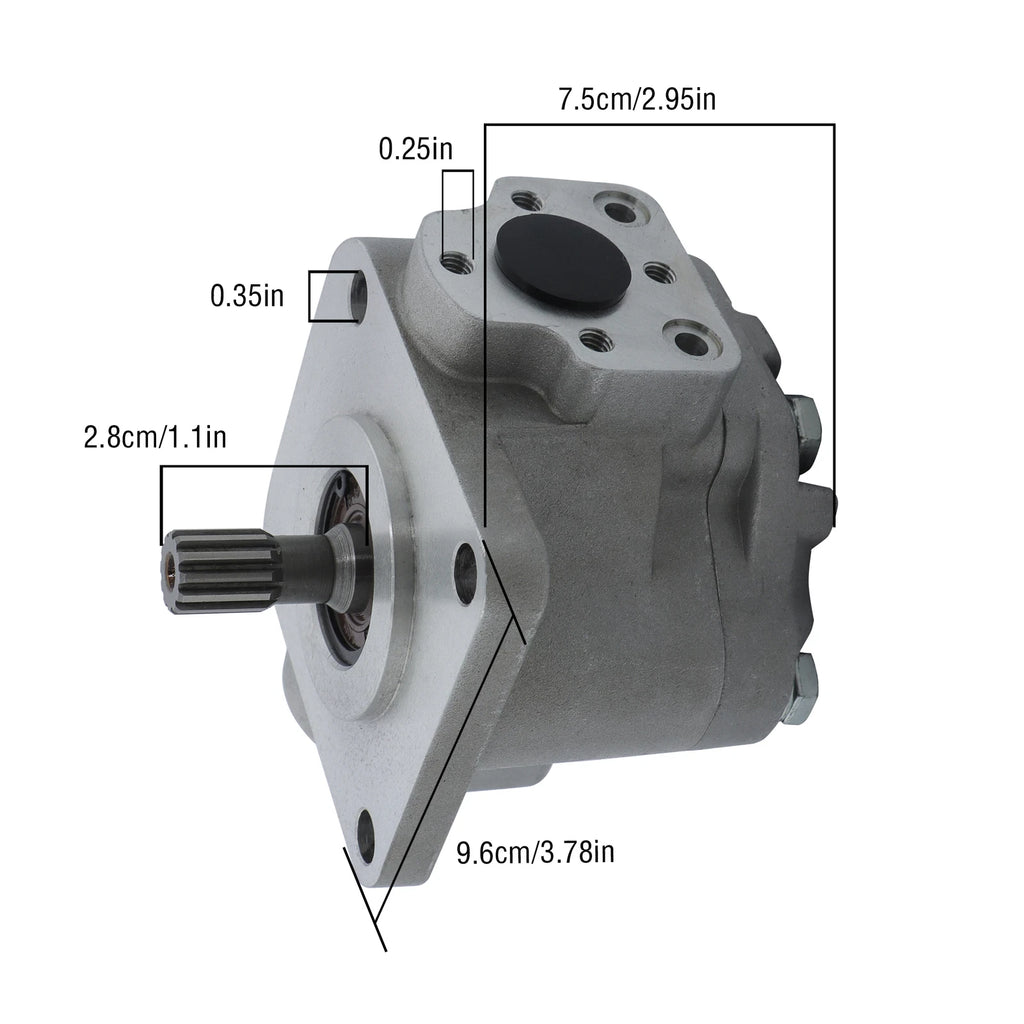 Power Steering Hydraulic Pump for John Deere Tractor 770 790 870 970 (1990–2005)
