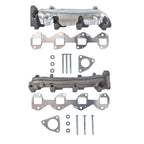2Pcs Manifold Flange RH with Gasket for Chevrolet Silverado GMC Sierra 3500 HD (2011–2019)