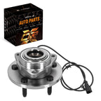 Set of 2 Front Wheel Hubs & Bearings for Dodge Durango (2006–2009)