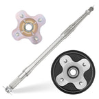 Rear Wheel Axle and Hubs for Yamaha Big Bear 350 (1997–1999) / Kodiak 400 (1999)
