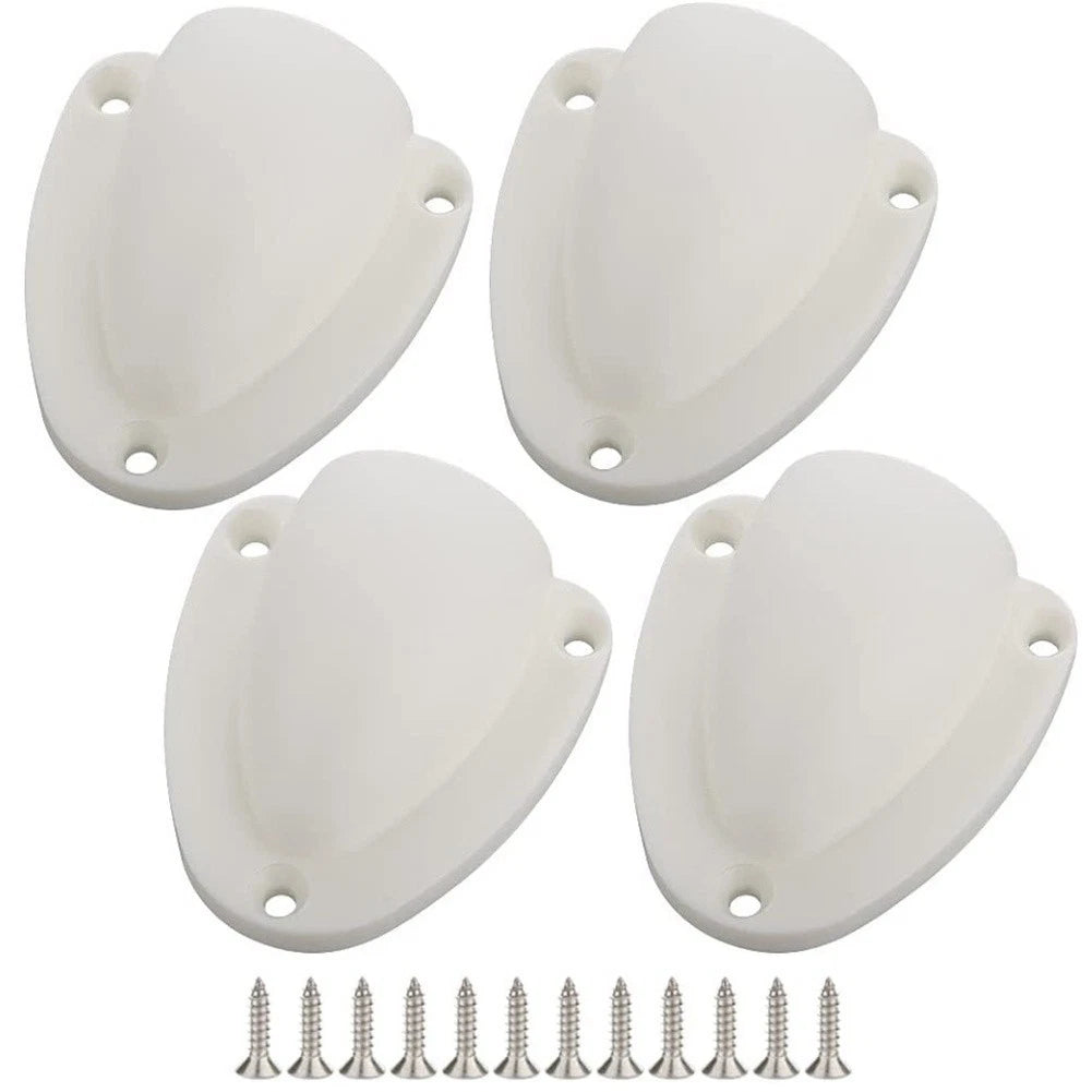 Set of 4 Kayak Vent Cover Kit for Cable Hose Wire Sealing