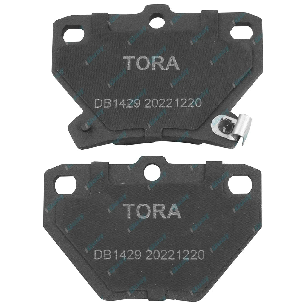 Rear Brake Pad Set for Toyota Prius NHW11 NHW20 4cyl 1NZ-FXE 1.5L 2001~2004