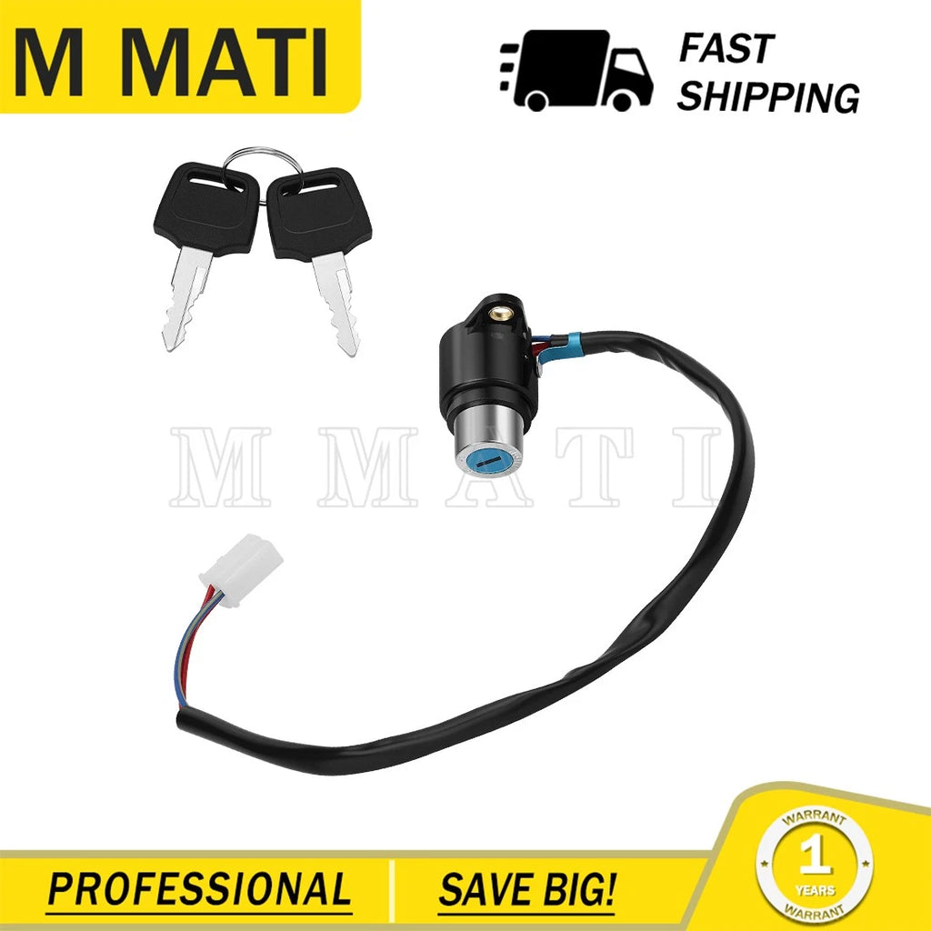 Ignition Key Switch Assy for Honda VT750C Ace (1998–2003) 35100-MBA-610