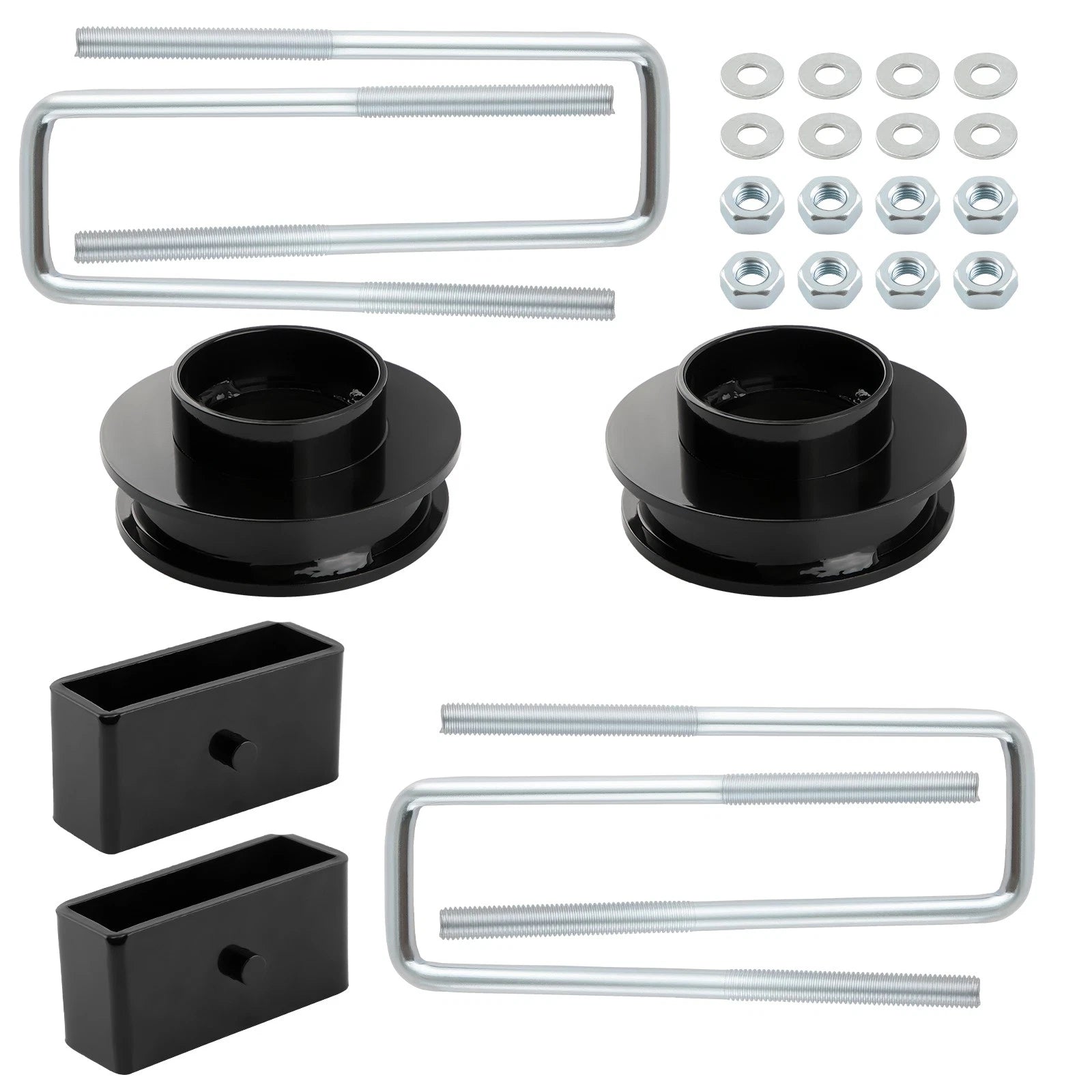 3" Front + 2" Rear Leveling Lift Kit for Chevy Silverado GMC Sierra (1999–2006)