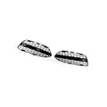Front Bumper Lower Grille Fog Light Grille for Mercedes C-Class W205 (2015–2021)