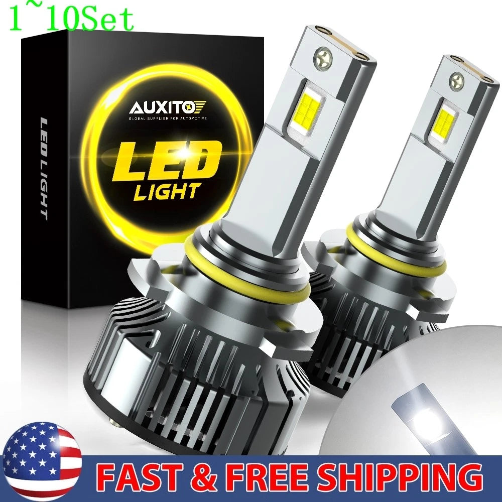 9005 LED Headlight Bulb Kit for AUXITO (No Year Specified)