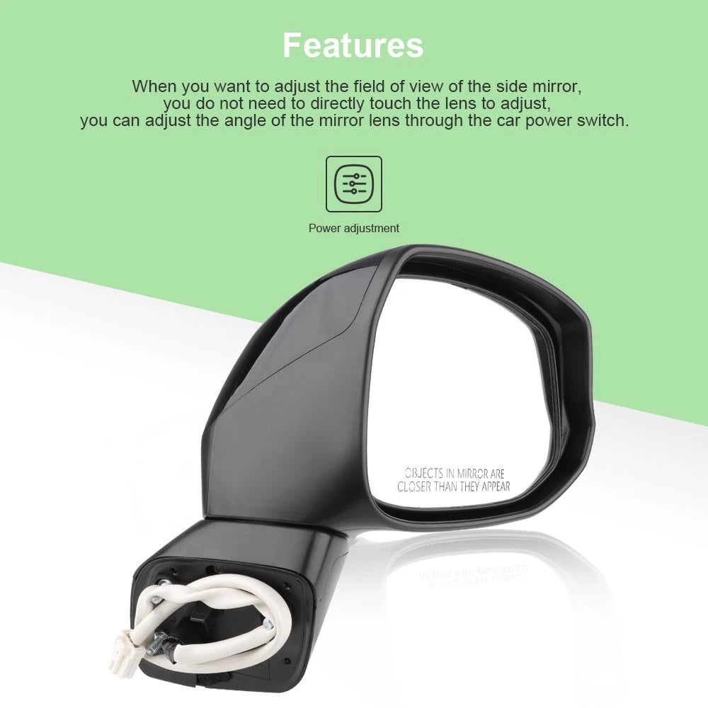 Right Passenger Side Power Mirror with Signal for Honda Civic (2012–2014)