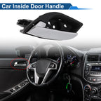 Front Passenger Side Interior Door Handle for Buick Lacrosse (2009–2014) Black Chrome