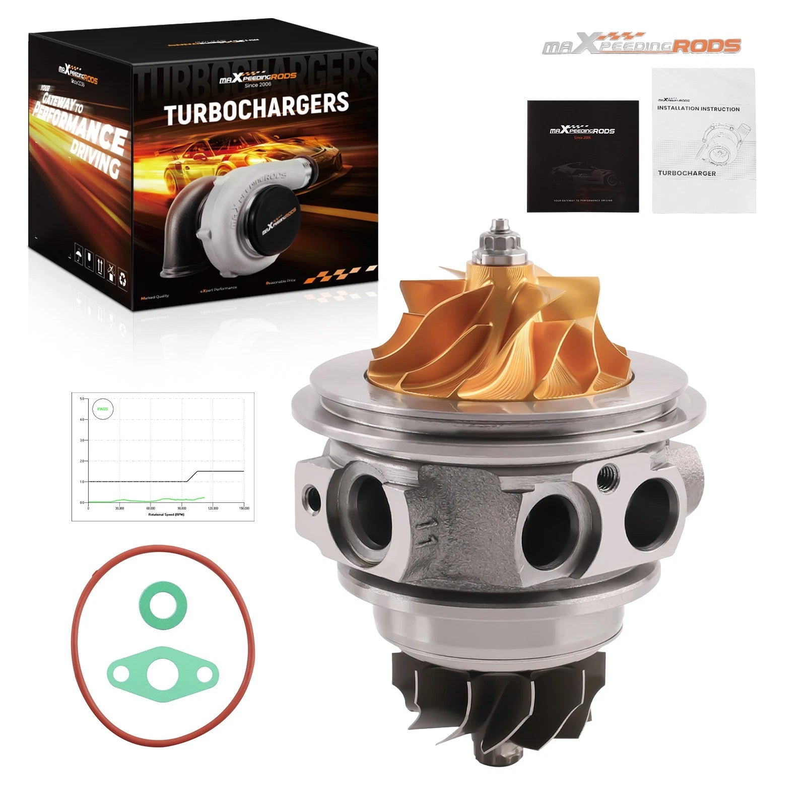 Billet Turbo Cartridge for BMW 2.0L 528i 520i 320i 328i xDrive X1 X3 (2011–2017)