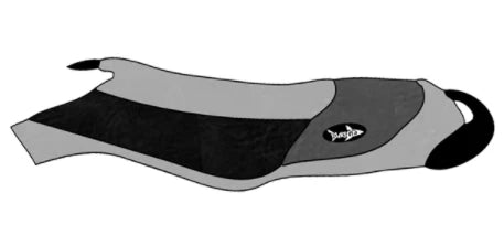 Seat Cover for Seadoo XP Models (1997–2004) Gray/Black Custom Cut
