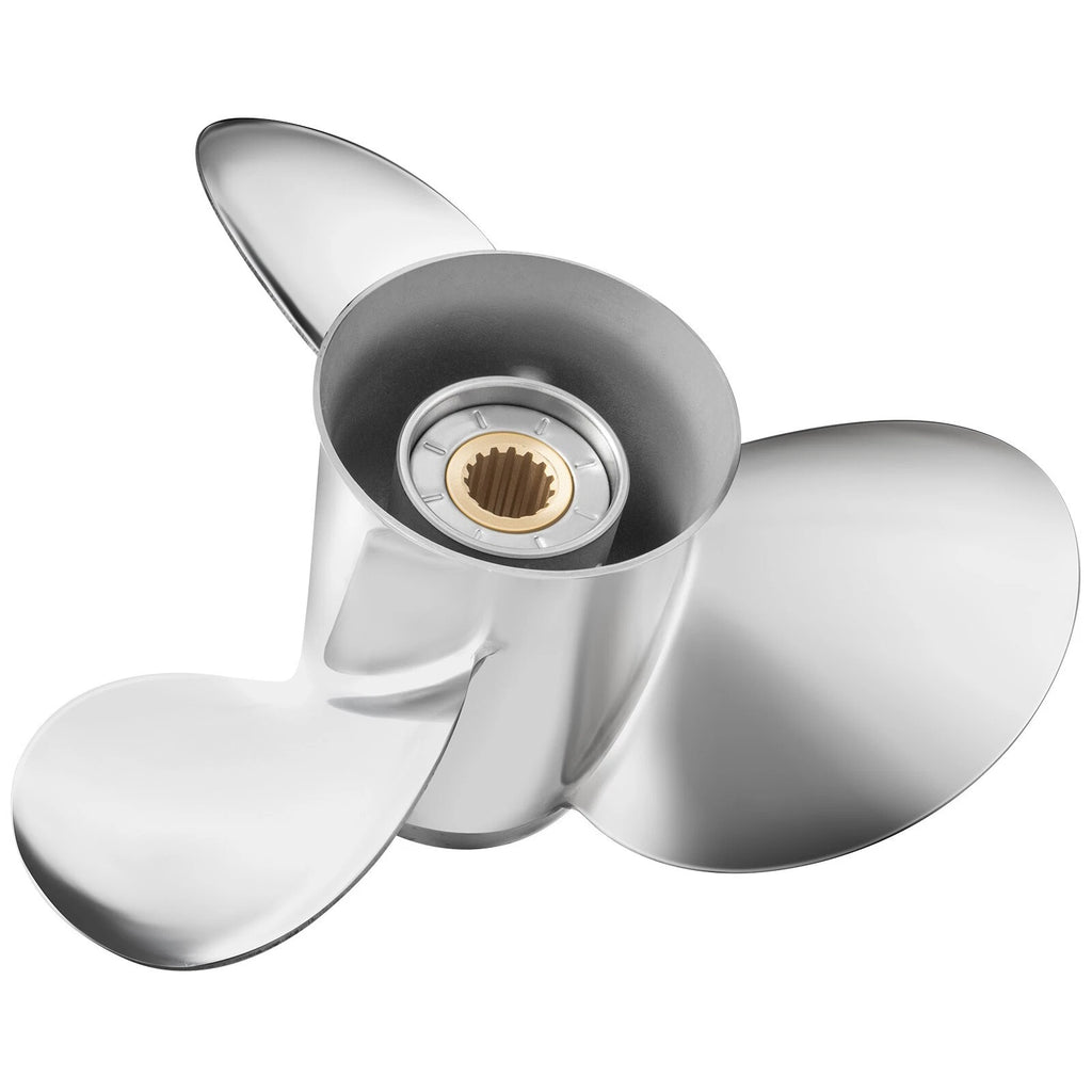 Stainless Steel Propeller 13 1/4x17 for Honda 60-130HP (15 Spline, RH)