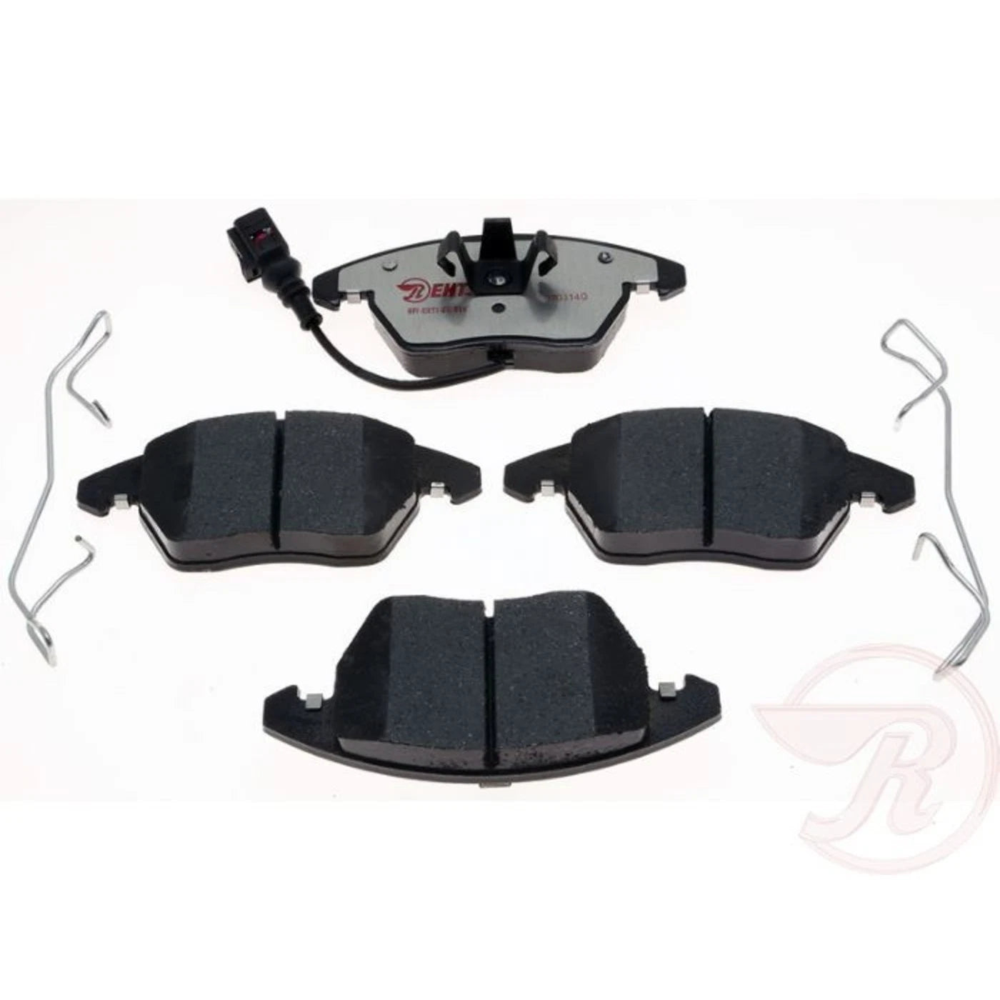 Set of 4 Brake Pads for Volkswagen Jetta (2005–2013) Front FWD