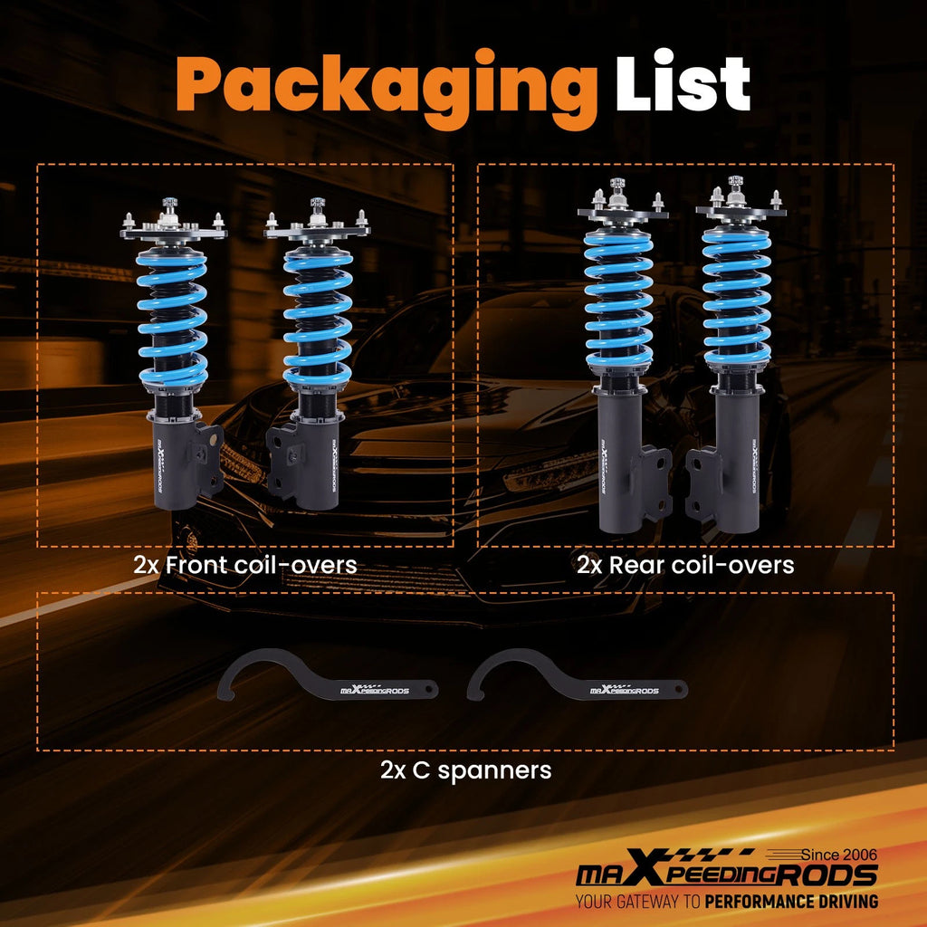 24 Way Damper Coilovers Lowering Kit for Subaru Impreza GC8 (1993-2001)
