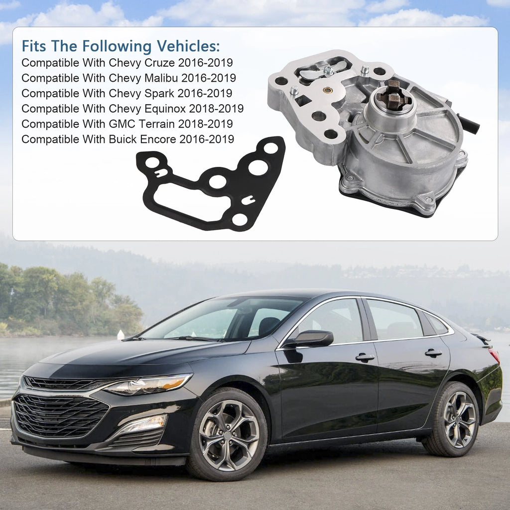 Vacuum Pump for Chevrolet Malibu Trax Spark Cruze (2016-2022)