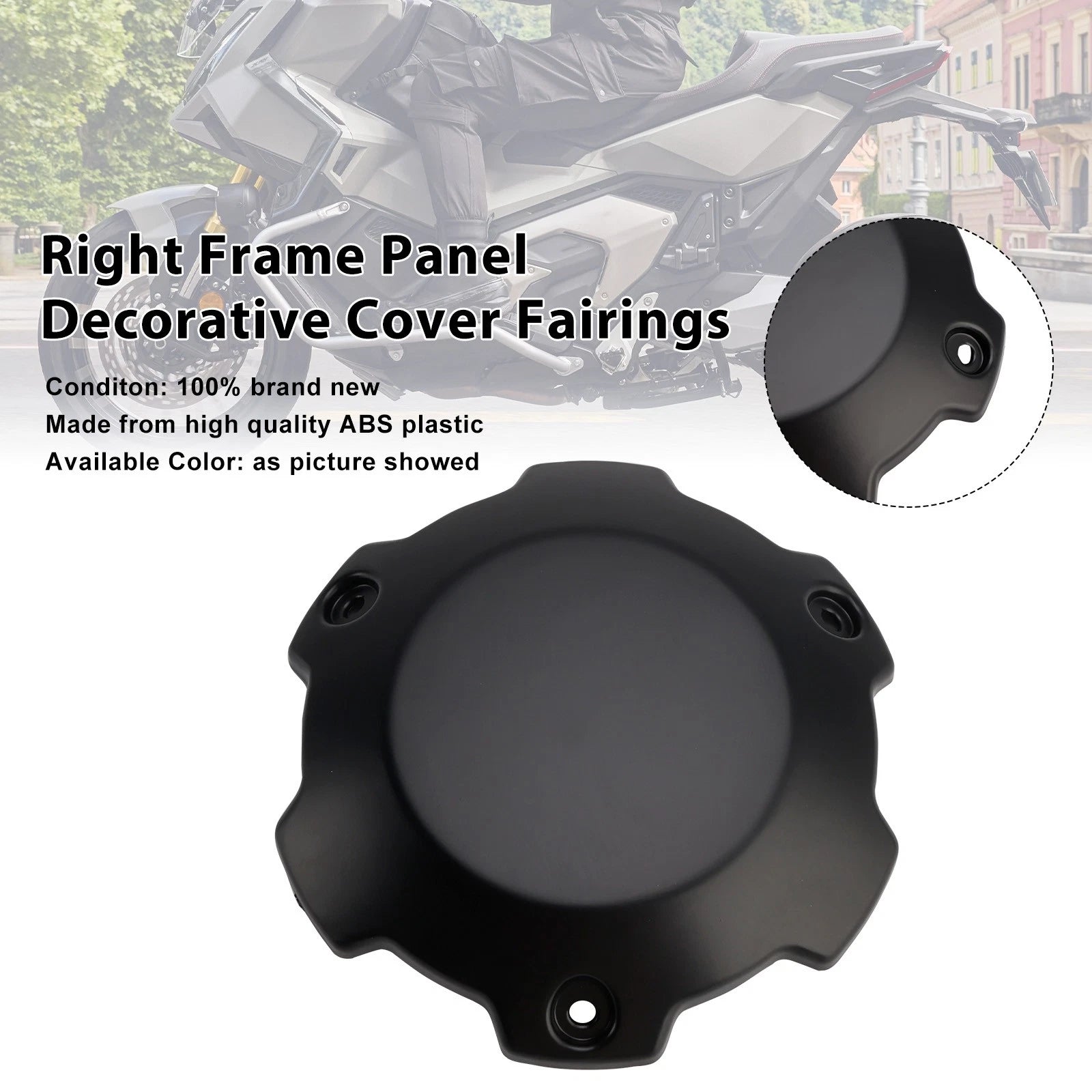 Right Frame Panel Decorative Cover for Honda X-ADV 750 (2021–2025) Black