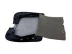 Console Lid Armrest Cover for Dodge Ram (2013–2018) Black PVC Leather