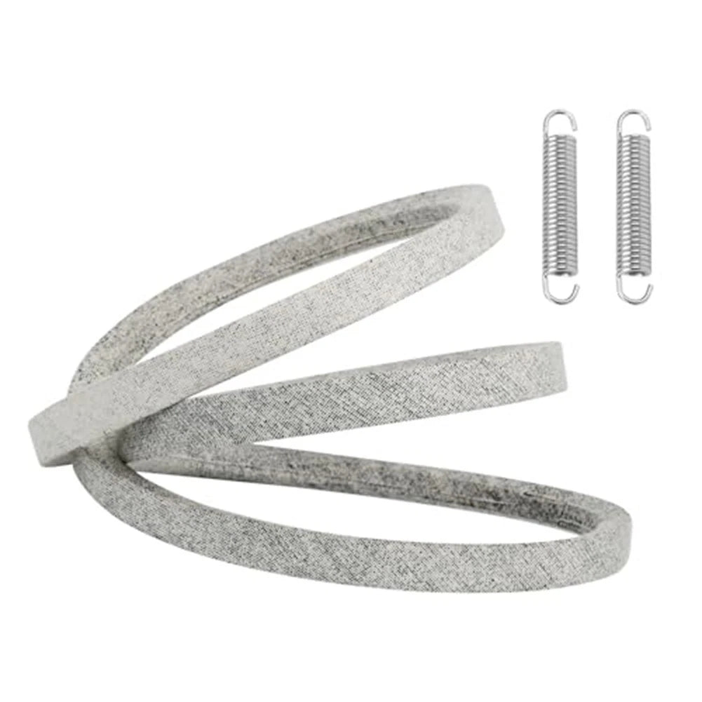 Drive Belt Replacement Kit with Springs for Hustler Lawn Mowers (607400)
