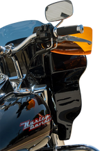 Klock Werks Flare Handguards for Harley-Davidson (Cable Clutch, Orange Ice)