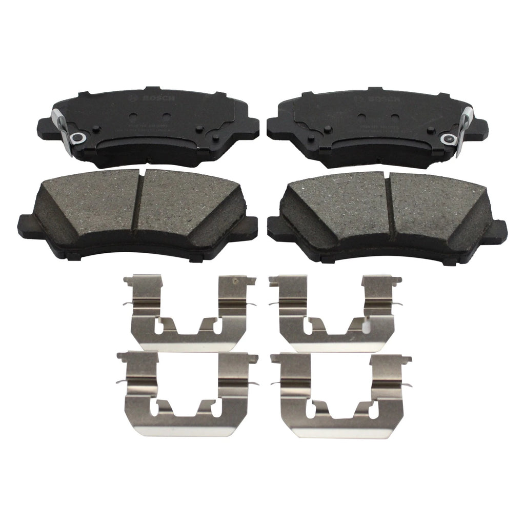 DuraGo Front Rotors & Bosch QuietCast Ceramic Brake Pads Kit for Forte5 (2014–2018)