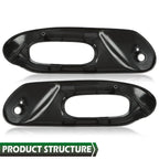 Set of 2 Power Seat Switch Trim Bezels for Chevrolet C5 Corvette (1997–2004)