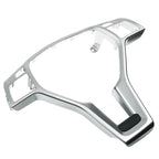 Custom Fit Silver Steering Wheel Trim for Benz CLA Class W117 (2012–2014)